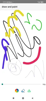 Draw Signature android App screenshot 0